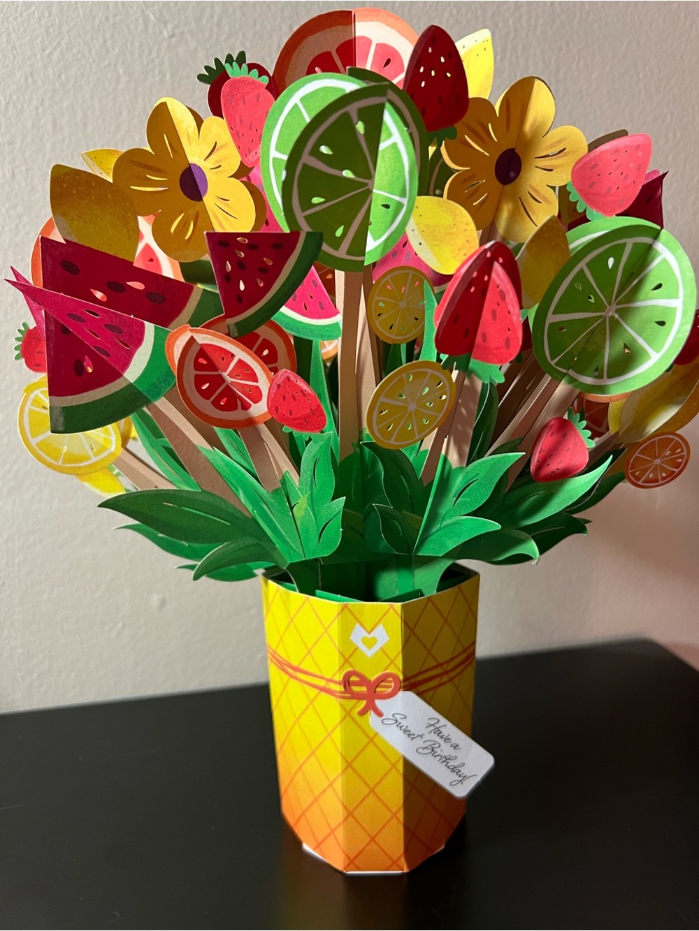 Pop-up Fruit Floral Arrangement